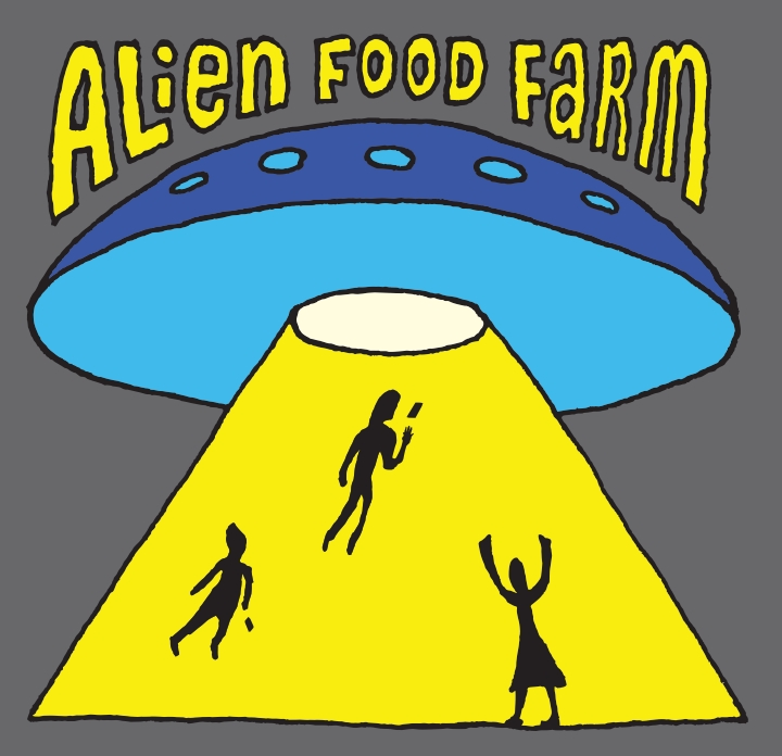 Alien Food Farm - logo design